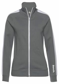 Bench Sweatjacke Sweatjacke Damen stone-weiß