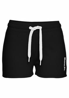 Bench Relaxshorts Sweatshorts Damen schwarz-weiß