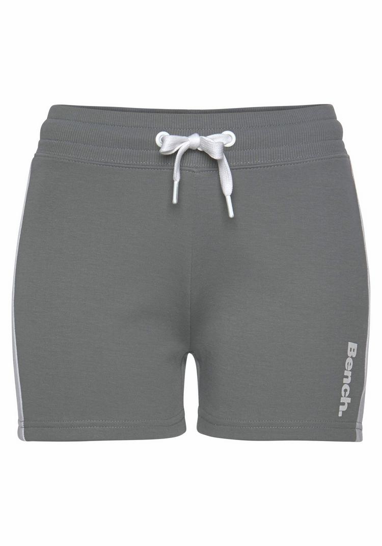 Bench Bench Relaxshorts Sweatshorts Damen - stone-wei&szlig; - 0 | SportScheck