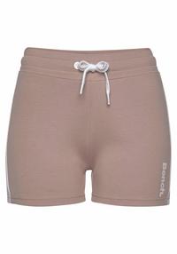 Bench Relaxshorts Sweatshorts Damen - beige - wei&szlig;