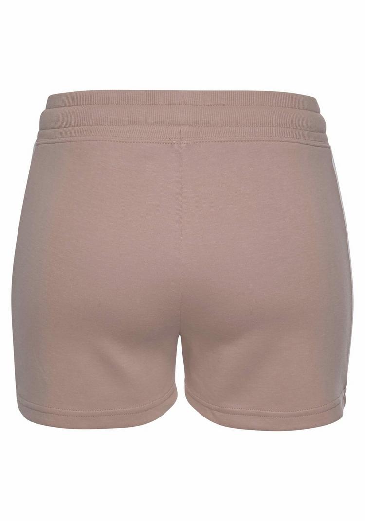Bench Bench Relaxshorts Sweatshorts Damen - beige - wei&szlig; - 0 | SportScheck