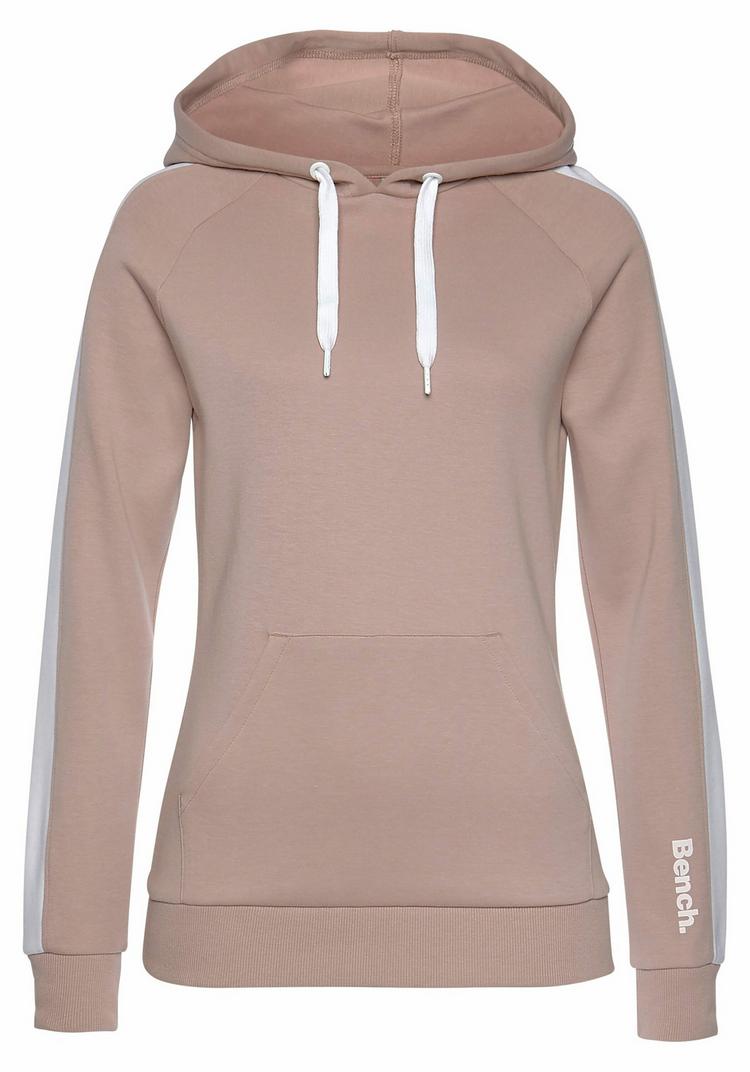 Bench Bench Kapuzensweatshirt Hoodie Damen - beige - wei&szlig; - 0 | SportScheck