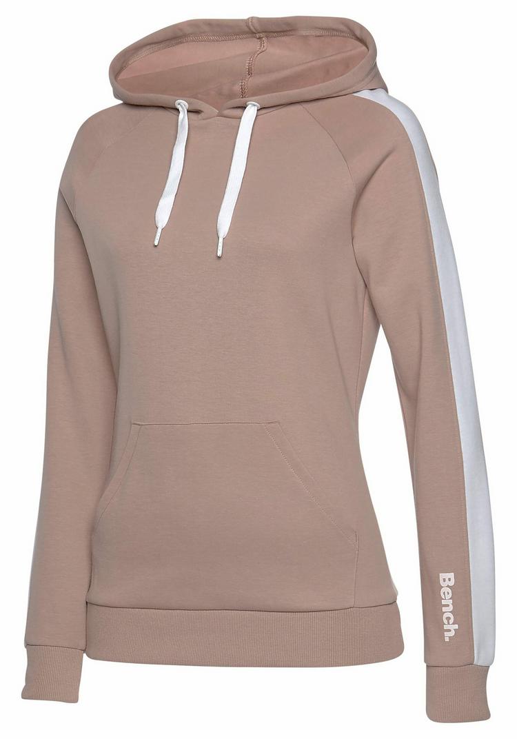 Bench Bench Kapuzensweatshirt Hoodie Damen - beige - wei&szlig; - 1 | SportScheck