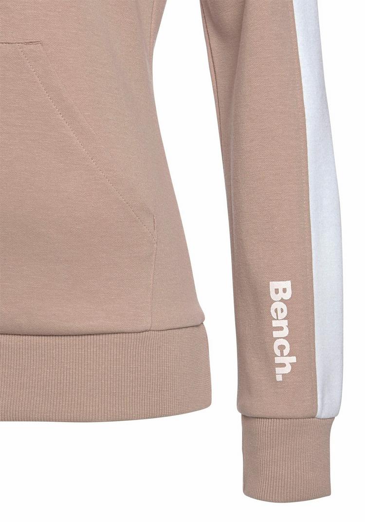 Bench Bench Kapuzensweatshirt Hoodie Damen - beige - wei&szlig; - 2 | SportScheck