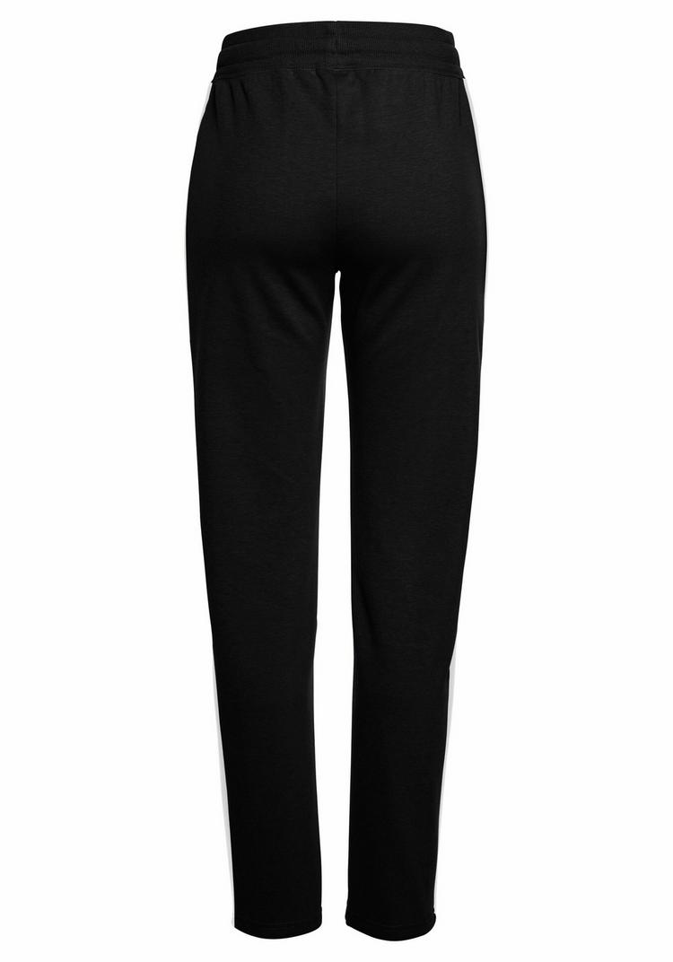 Bench Bench Loungehose Sweathose Damen - schwarz-wei&szlig; - 0 | SportScheck
