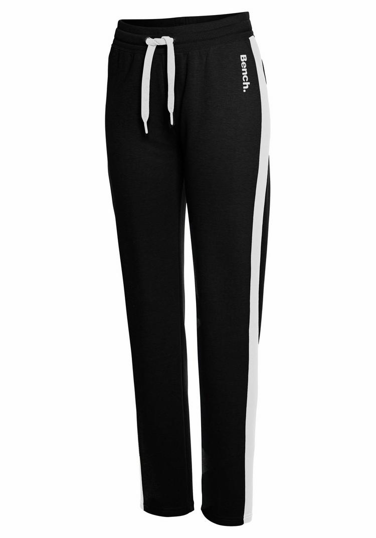 Bench Bench Loungehose Sweathose Damen - schwarz-wei&szlig; - 2 | SportScheck