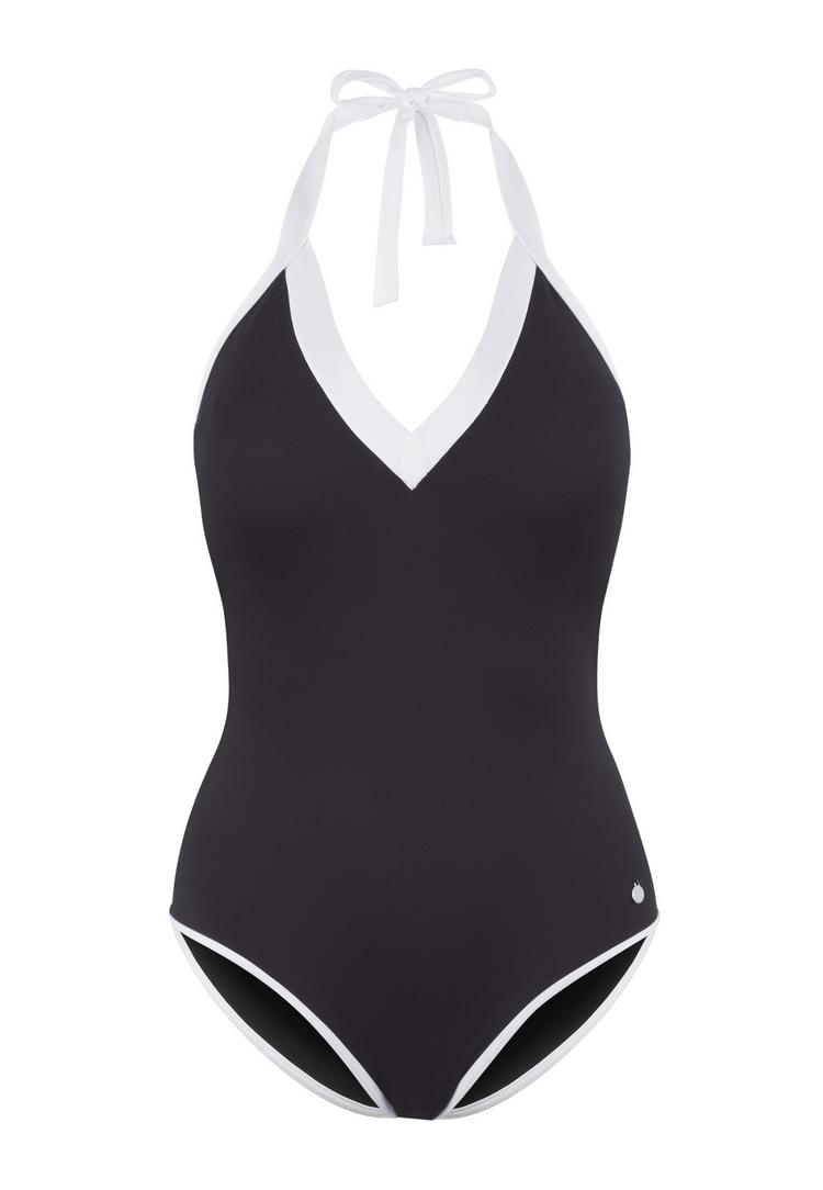 Lascana Lascana Badeanzug Badeanzug Damen - schwarz-wei&szlig; - 0 | SportScheck