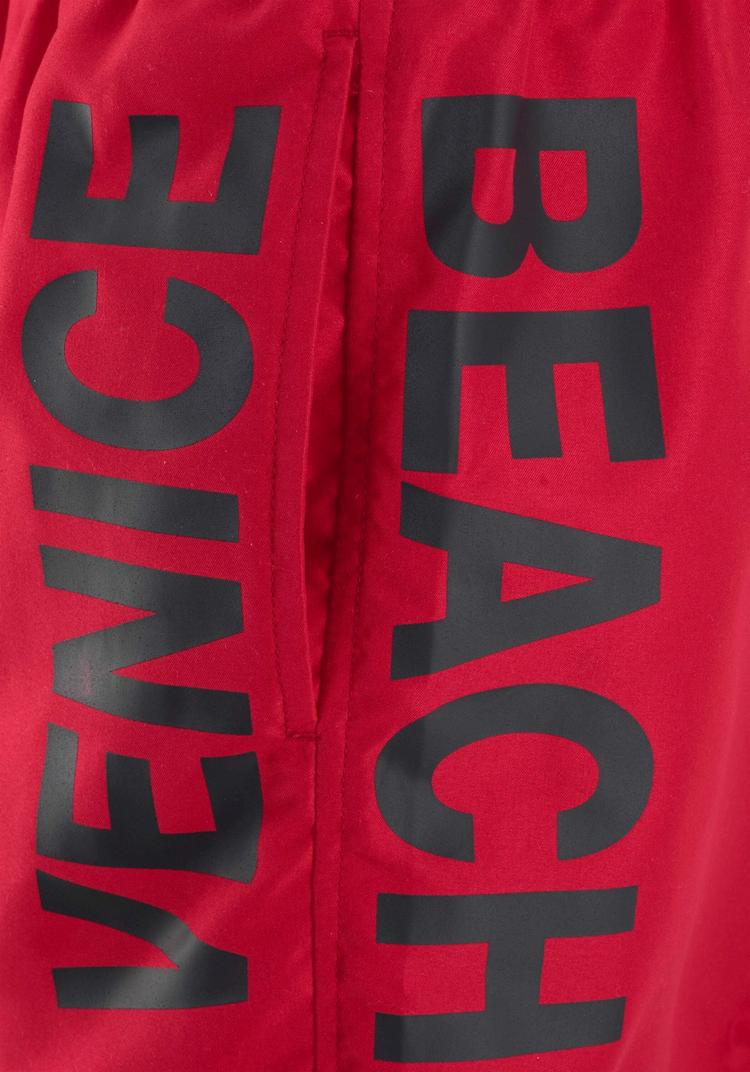 VENICE BEACH VENICE BEACH Badeshorts Badehose Herren - rot - 0 | SportScheck