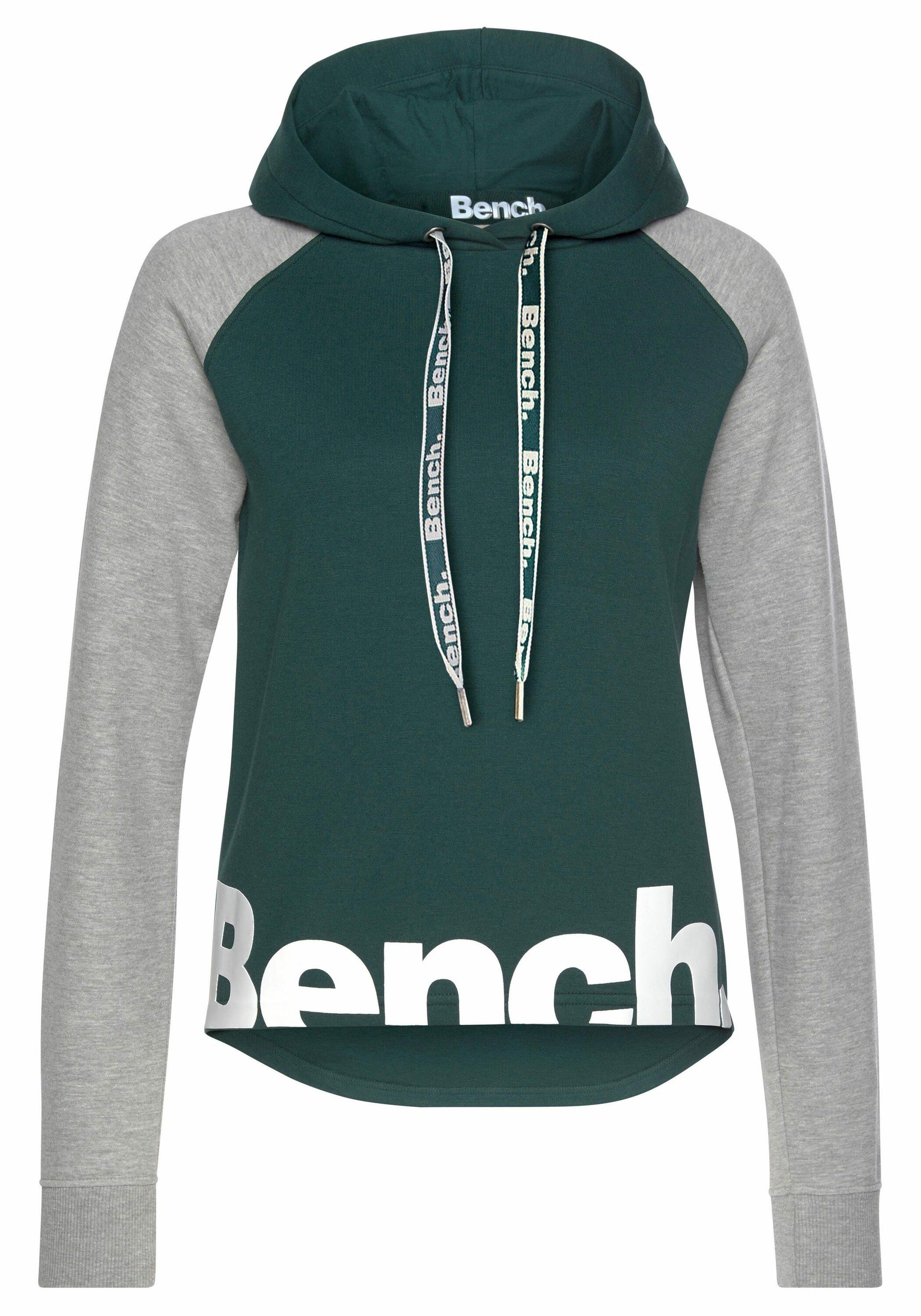 Bench Hoodie Damen dunkelgrüngrau im Online Shop von SportScheck kaufen