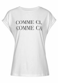 Buffalo T-Shirt T-Shirt Damen - wei&szlig;