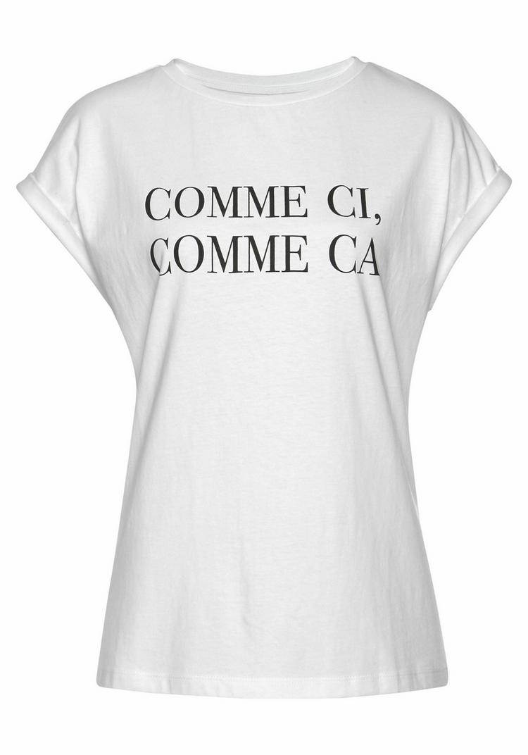 Buffalo Buffalo T-Shirt T-Shirt Damen - wei&szlig; - 0 | SportScheck