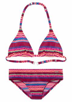 Buffalo Triangel-Bikini Bikini Set Damen bordeaux