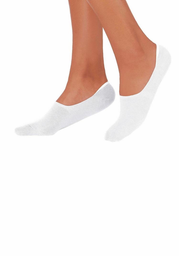Bench Bench F&uuml;&szlig;linge Socken Damen - wei&szlig; - 0 | SportScheck
