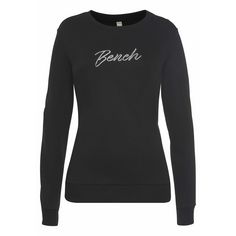 Bench Sweatshirt Sweatshirt Damen schwarz