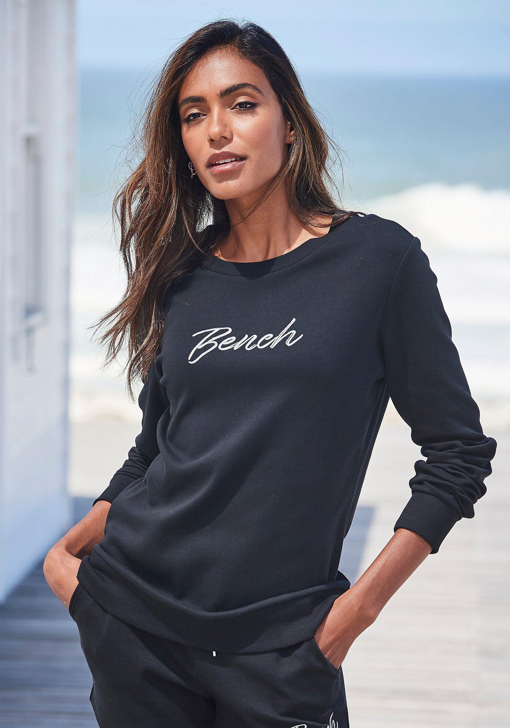 Bench Sweatshirt Sweatshirt Damen schwarz im Online Shop von SportScheck kaufen