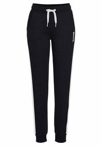 Bench Sweathose Sweathose Damen - schwarz-wei&szlig;