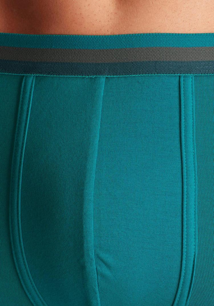 Bench Bench Langer Boxer Unterhose Herren - petrol - anthrazit - 2 | SportScheck