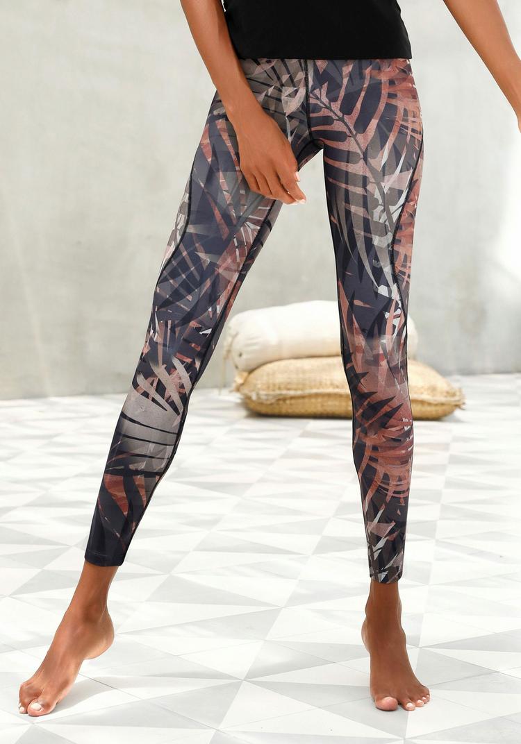 LASCANA Active LASCANA Active Leggings Leggings Damen - gemustert-braun-beige-grau - 0 | SportScheck