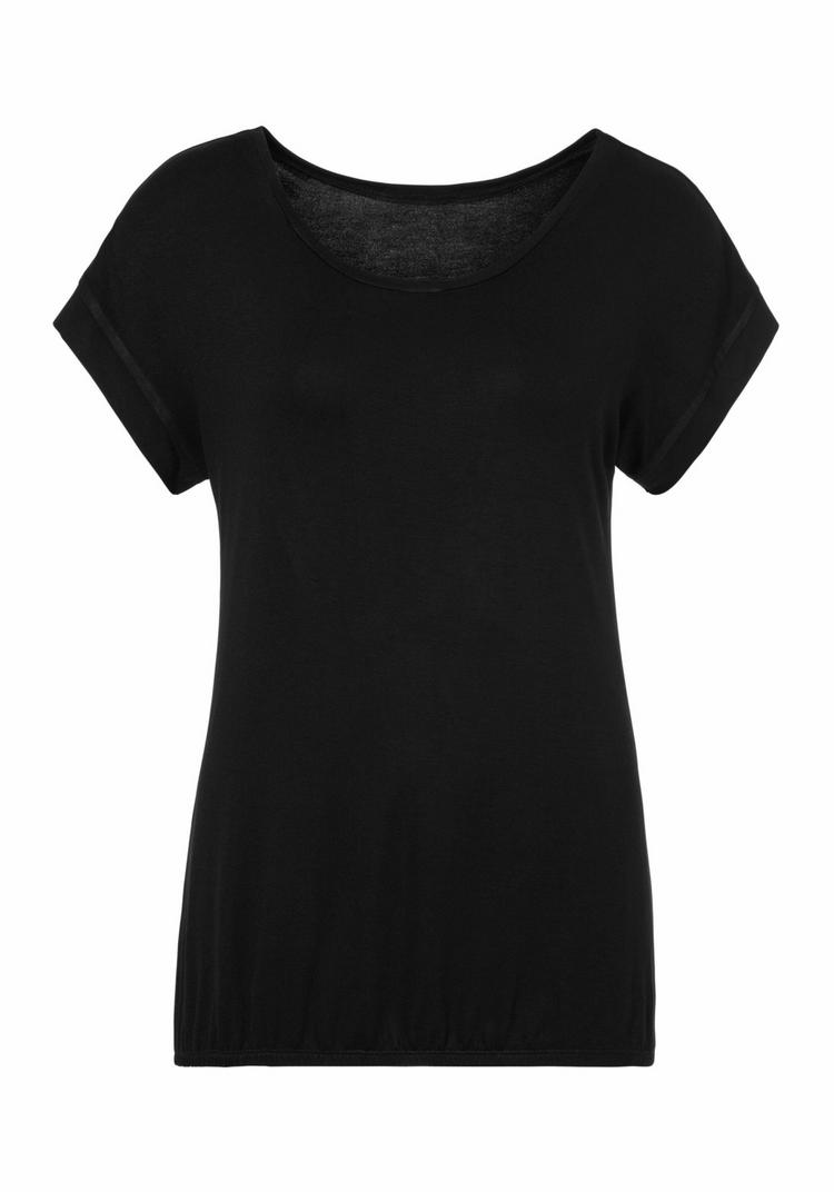 Vivance Vivance Kurzarmshirt T-Shirt Damen - schwarz - 0 | SportScheck