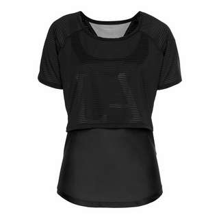 LASCANA Active 2-in-1 Shirt Damen schwarz