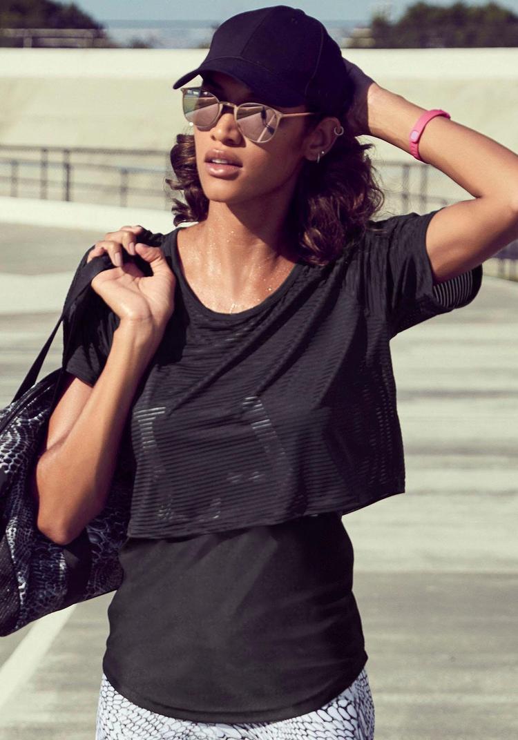 LASCANA Active LASCANA Active Funktionsshirt Funktionsshirt Damen - schwarz - 0 | SportScheck