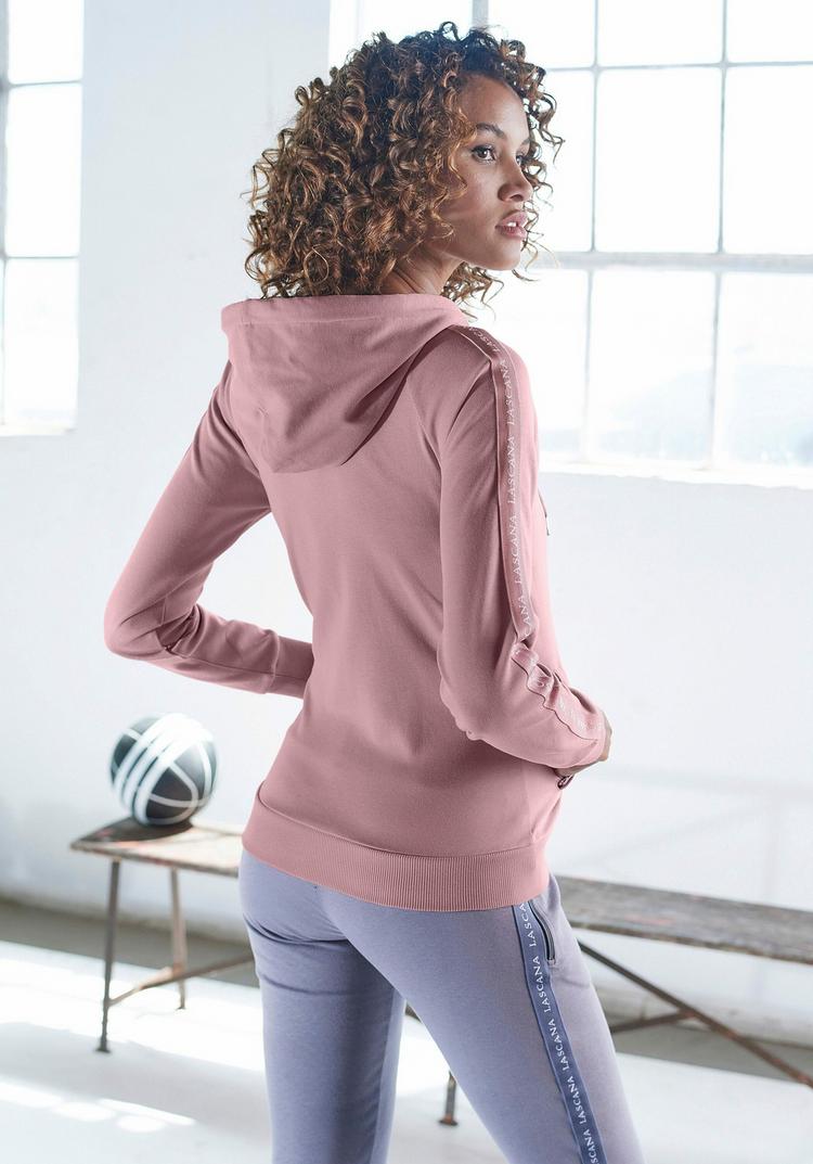 LASCANA Active LASCANA Active Trainingsjacke Trainingsjacke Damen - altrosa - 1 | SportScheck