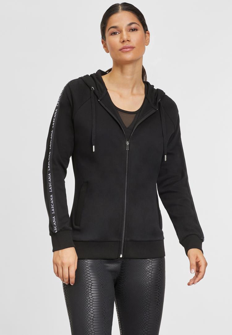 LASCANA Active LASCANA Active Trainingsjacke Trainingsjacke Damen - schwarz - 1 | SportScheck