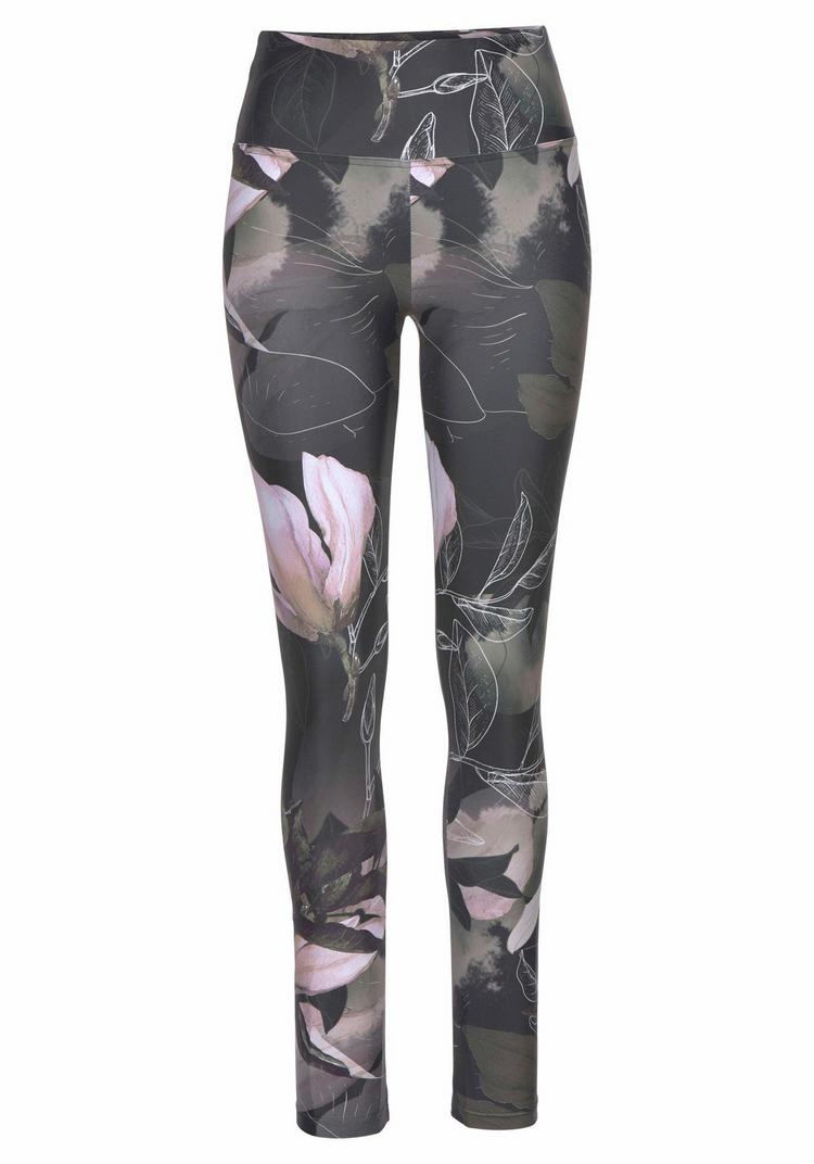 LASCANA Active LASCANA Active Leggings Leggings Damen - gemustert-khaki-hellrosa - 0 | SportScheck