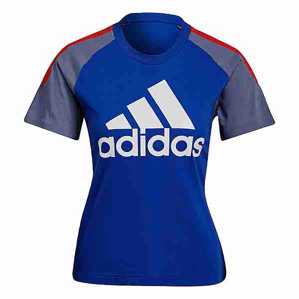 adidas adidas Sportswear Colorblock T-Shirt T-Shirt Damen Blau