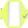 Nike LEAN ARM BAND Handytasche - barley volt-black-silver