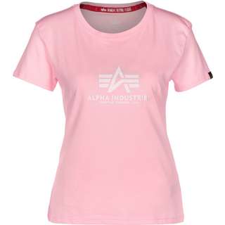Alpha Industries New Basic W T-Shirt Damen pink