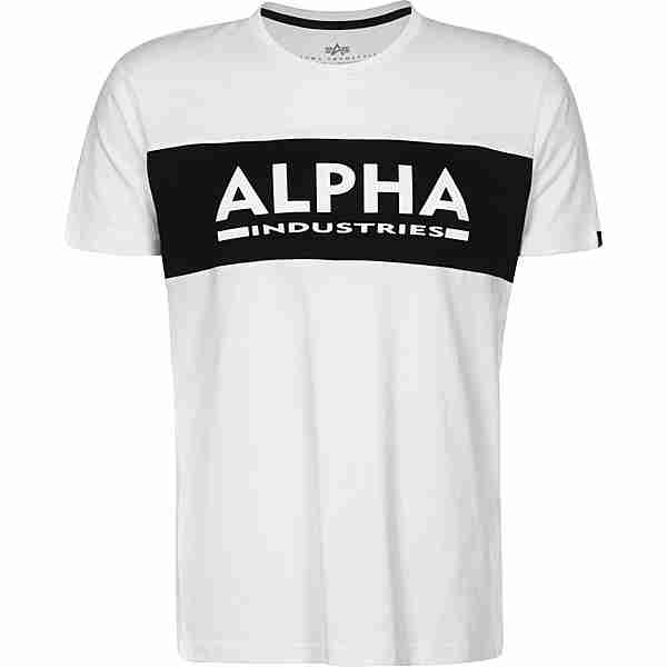 Alpha Industries Inlay T-Shirt Herren weiß