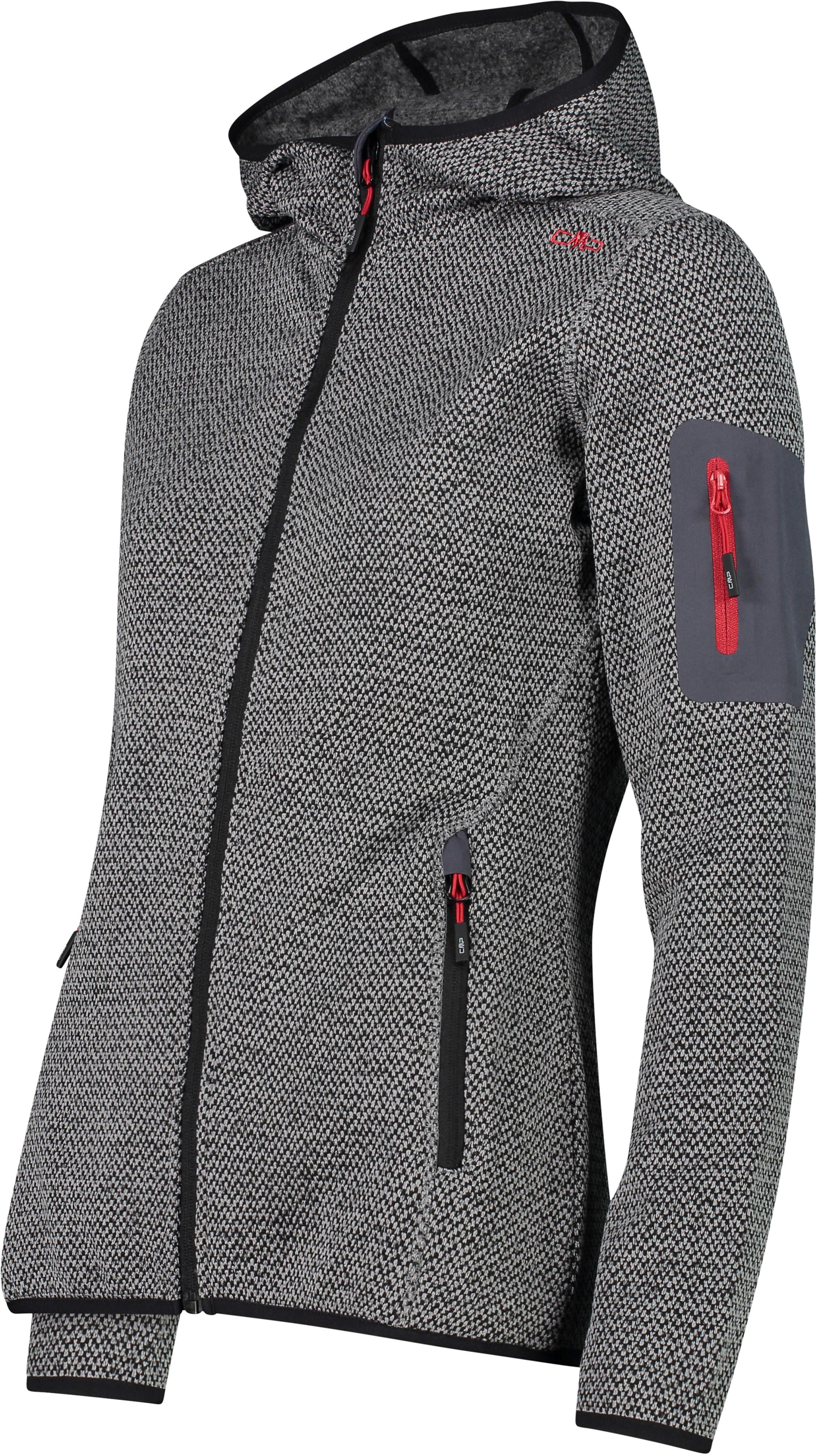 CMP Strickfleece Damen nero-grey im Online Shop von SportScheck kaufen | Übergangsjacken