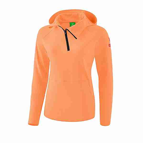 Erima Essential Kapuzensweat Damen Funktionssweatshirt Damen Orange