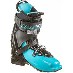 Rückansicht von Scarpa Gea Tourenskischuhe Damen aqua-black