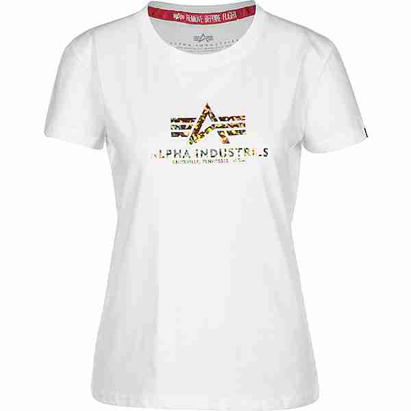 Alpha Industries New Basic T-Shirt Damen weiß