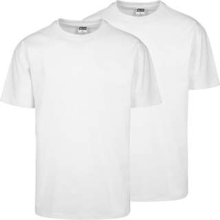 Urban Classics Tall Tee 2-Pack T-Shirt Herren weiß