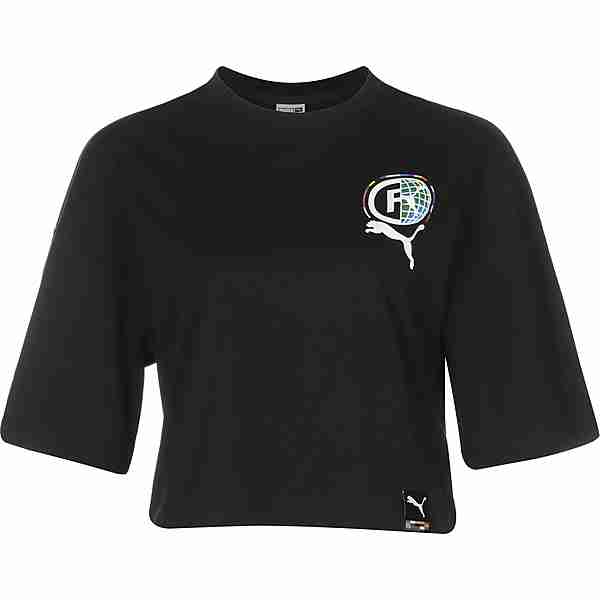 PUMA International T-Shirt Damen schwarz