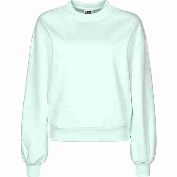 Urban Classics Oversized Color Melange Crewneck Sweatshirt Damen grün/meliert