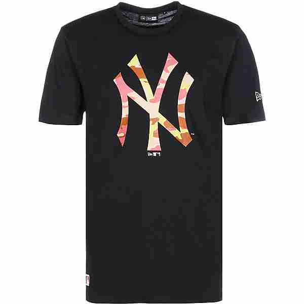 New Era New York Yankees Camo T-Shirt Herren blau