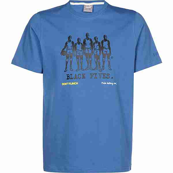 PUMA X Black Fives T-Shirt Herren blau
