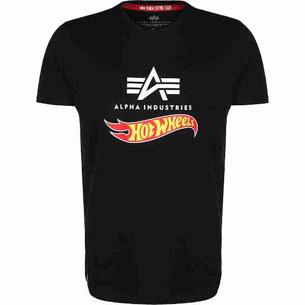 Alpha Industries X Hot Wheels Flag T-Shirt schwarz