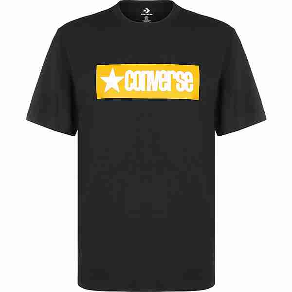 CONVERSE Retro Box Wordmark T-Shirt Herren schwarz