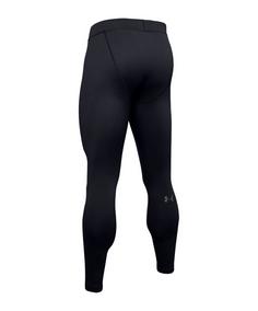 Rückansicht von Under Armour Coldgear Base 3.0 Tight Funktionsunterhose Herren schwarz