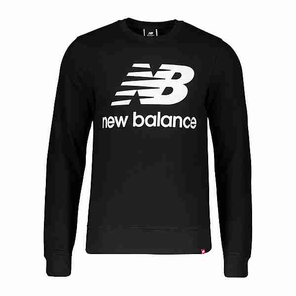 NEW BALANCE Essentials Logo Sweatshirt Sweatshirt schwarz