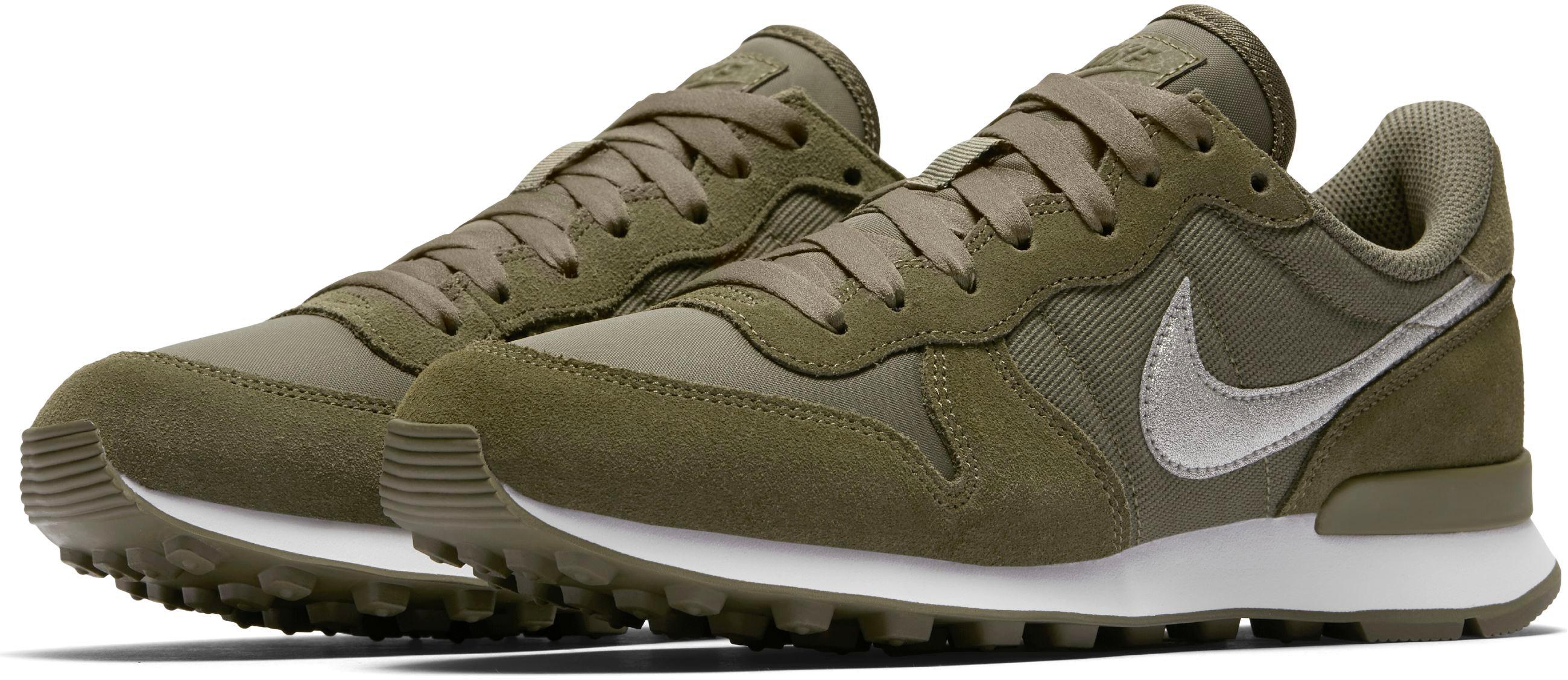 Nike Internationalist Sneaker Damen medium olive-medium olive-white im Online Shop von kaufen