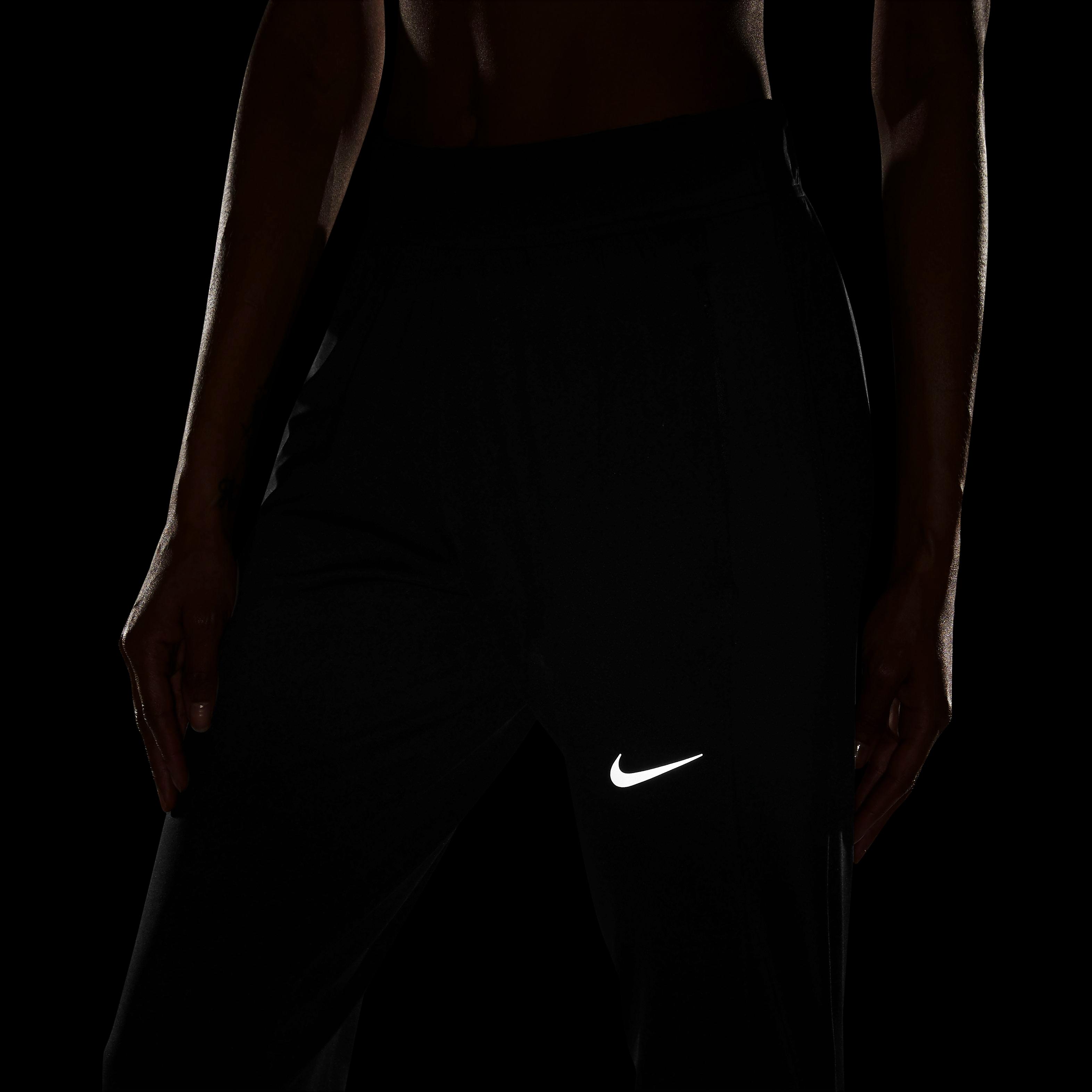 Nike ESSENTIAL Laufhose Damen black-black-reflective silv im