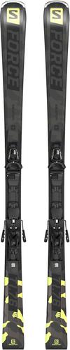 Salomon S/FORCE TI.76 Sport + M12GWF80 Carving Ski - black-yellow