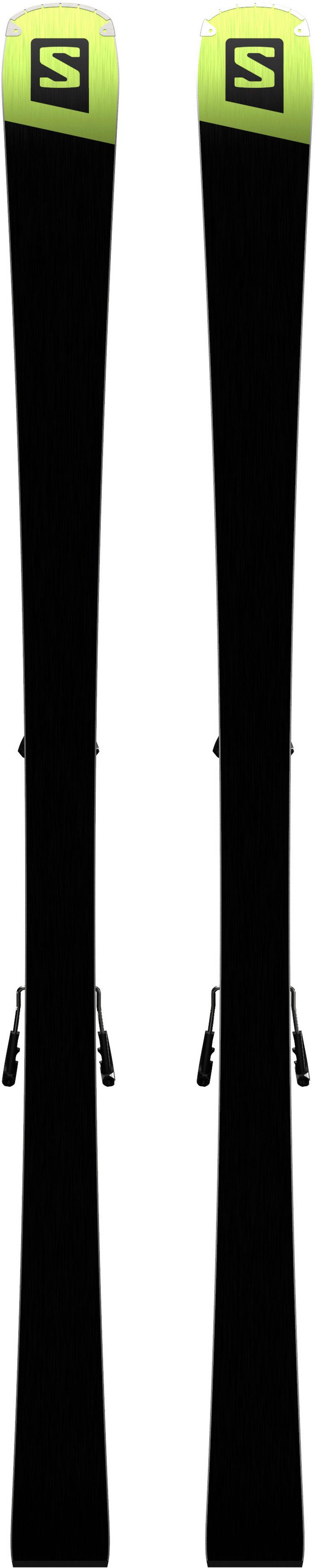 Salomon Salomon S/FORCE TI.76 Sport + M12GWF80 Carving Ski - black-yellow - 0 | SportScheck
