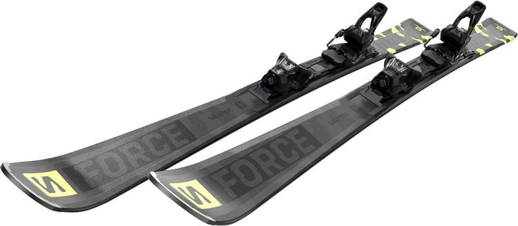 Salomon Salomon S/FORCE TI.76 Sport + M12GWF80 Carving Ski - black-yellow - 0 | SportScheck